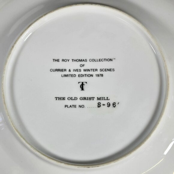 The Roy Thomas Collection 1978 Currier & Ives Winter Scenes Set Of 4 Limited ED - Picture 7 of 12